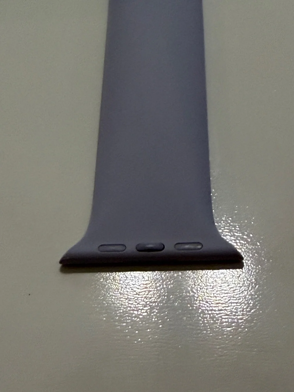 Apple Lilac Liquid Silicone Solo Loop Band for Apple Watch 45mm 46mm Size 8